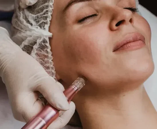 tratamiento de manhcas con ayuda de equipo tecnico